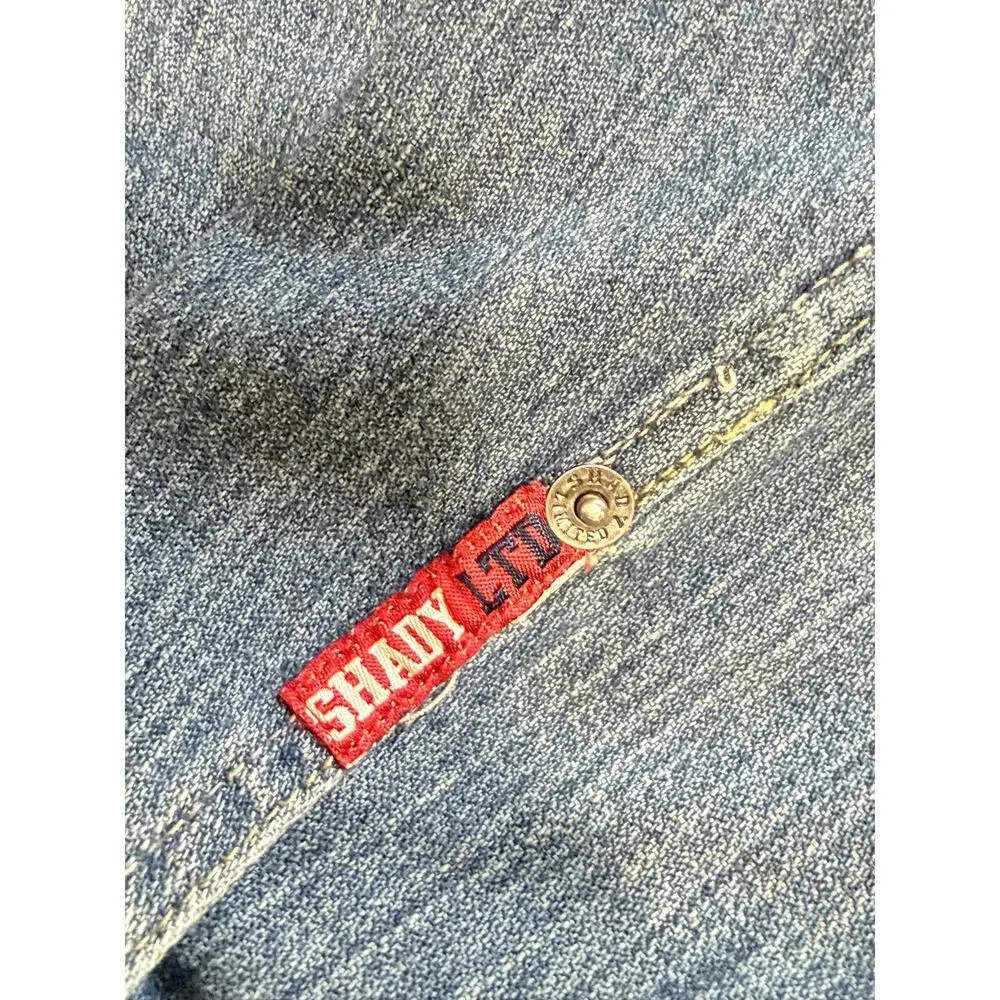 RARE Shady Limited Vintage Y2K Denim Jacket - 8 Mile Eminem Slim Shady - Medium